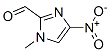 1H-Imidazole-2-carboxaldehyde,1-methyl-4-nitro- molecular structure
