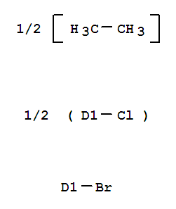 1,1-Dibromo-1-chloro ethane molecular structure
