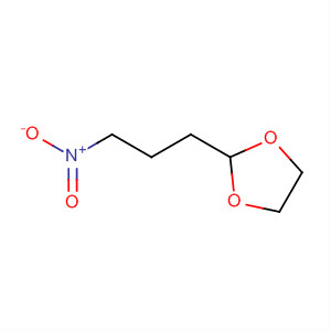 1,3-Dioxolane, 2-(3-nitropropyl)- molecular structure