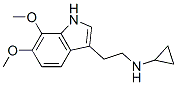 1H-Indole-3-ethanamine, N-cyclopropyl-6,7-dimethoxy-