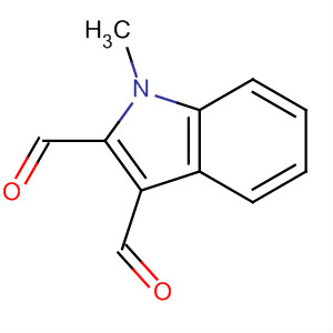 1H-Indole-2,3-dicarboxaldehyde, 1-methyl- molecular structure