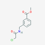 Benzoic acid, 3-[[(2-chloroacetyl)amino]methyl]-, methyl ester