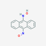 N-hydroxy-10-nitrosoanthracen-9-amine molecular structure
