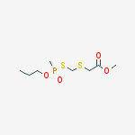 Methyl 2-[[methyl(propoxy)phosphoryl]sulfanylmethylsulfanyl]acetate