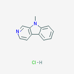 9-Methyl-9H-Pyrido[3,4-b]indole hydrochloride molecular structure