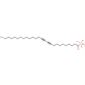 10,12-Hexacosadiyn-1-ol, dihydrogen phosphate molecular structure