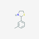 2-(3-METHYLPHENYL)THIAZOLIDINE