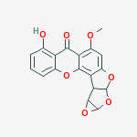 STERIGMATOCYSTIN1,2-OXIDE molecular structure