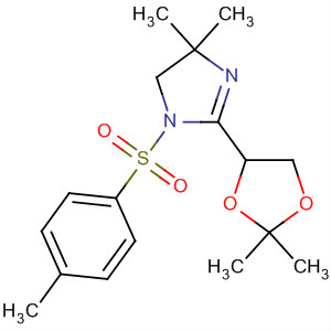 1H-Imidazole,2-(2,2-dimethyl-1,3-dioxolan-4-yl)-4,5-dihydro-4,4-dimethyl-1-[(4-methylphenyl)sulfonyl]-