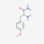 O-methyltyrosinamide molecular structure