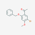 1-(2-(Benzyloxy)-5-bromo-4-methoxyphenyl)ethanone