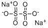 SODIUM DITHIONATE molecular structure