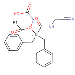 Carbamic acid, [2-[(cyanomethyl)amino]-2-oxo-1-(phenylmethyl)ethyl]-,phenylmethyl ester, (S)- molecular structure