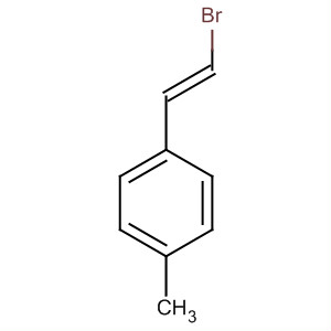 Benzene, 1-[(1E)-2-bromoethenyl]-4-methyl- molecular structure