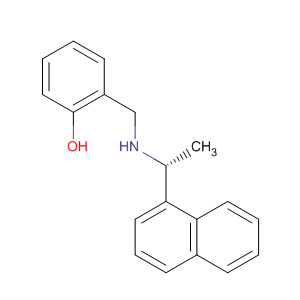 Phenol, 2-[[[(1R)-1-(1-naphthalenyl)ethyl]amino]methyl]- molecular structure