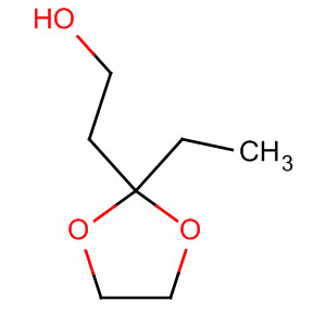 1,3-Dioxolane-2-ethanol, 2-ethyl- molecular structure