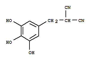 PROPANEDINITRILE,[(3,4,5-TRIHYDROXYPHENYL)METHYL]- molecular structure