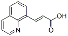 3-QUINOLIN-8-YLACRYLIC ACID molecular structure