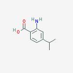 2-Amino-4-isopropylbenzoic acid molecular structure