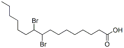 9,10-dibromopalmitic acid molecular structure