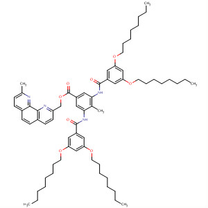Benzoic acid, 3,5-bis[[3,5-bis(octyloxy)benzoyl]amino]-4-methyl-,(9-methyl-1,10-phenanthrolin-2-yl)methyl ester
