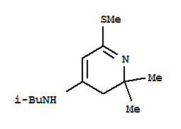 4-Pyridinamine,2,3-dihydro-2,2-dimethyl-N-(2-methylpropyl)-6-(methylthio)-