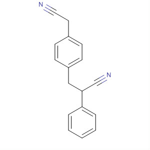 Benzeneacetonitrile, 2-[[4-(cyanomethyl)phenyl]methyl]- molecular structure