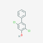 2,5-dichlorobiphenyl-4-ol molecular structure