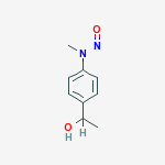 1-{4-[methyl(nitroso)amino]phenyl}ethanol