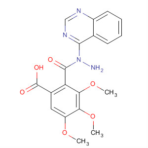 Benzoic acid, 3,4,5-trimethoxy-, 2-(4-quinazolinyl)hydrazide molecular structure