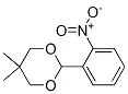 1,3-Dioxane, 5,5-dimethyl-2-(2-nitrophenyl)- molecular structure