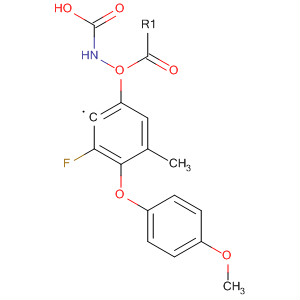 Carbamic acid, [3-fluoro-4-(4-methoxyphenoxy)phenyl]-, methyl ester molecular structure