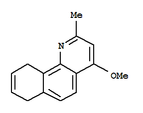 Benzo[h]quinoline,7,10-dihydro-4-methoxy-2-methyl- molecular structure