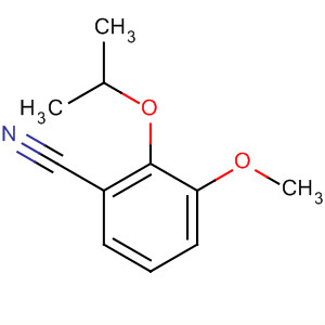Benzonitrile, 3-methoxy-2-(1-methylethoxy)- molecular structure