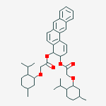 3,4-dihydrotetraphene-3,4-diyl bis({[5-methyl-2-(propan-2-yl)cyclohexyl]oxy}acetate)