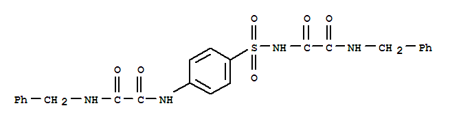N-benzyl-N'-[(4-{[(benzylamino)(oxo)acetyl]amino}phenyl)sulfonyl]ethanediamide