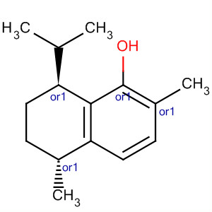 1-Naphthalenol, 5,6,7,8-tetrahydro-2,5-dimethyl-8-(1-methylethyl)-,trans-