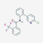 Benzamide, N-[2-(6-chloro-3-pyridinyl)phenyl]-2-(trifluoromethyl)-