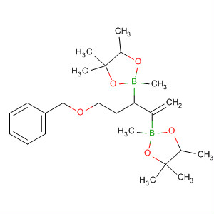 1,3,2-Dioxaborolane,2,2'-[(2R)-1-methylene-2-[2-(phenylmethoxy)ethyl]-1,2-ethanediyl]bis[4,4,5,5-tetramethyl-