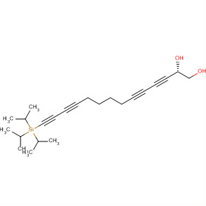 3,5,11,13-Tetradecatetrayne-1,2-diol, 14-[tris(1-methylethyl)silyl]-, (2S)-