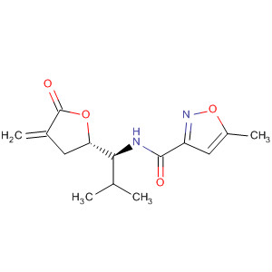 3-Isoxazolecarboxamide,5-methyl-N-[(1S)-2-methyl-1-[(2S)-tetrahydro-4-methylene-5-oxo-2-furanyl]propyl]-