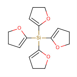 Silane, tetrakis(4,5-dihydro-2-furanyl)- molecular structure
