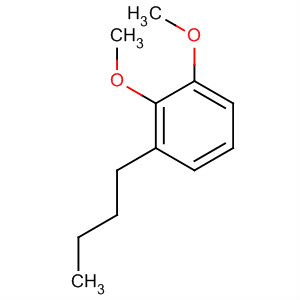Benzene, 1-butyl-2,3-dimethoxy- molecular structure