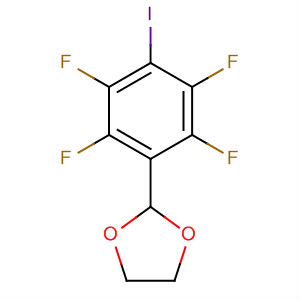 1,3-Dioxolane, 2-(2,3,5,6-tetrafluoro-4-iodophenyl)-