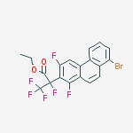Ethyl 2-(8-bromo-1,3-difluorophenanthren-2-yl)-2,3,3,3-tetrafluoropropanoate
