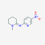 N-[(2E)-1-methylpiperidin-2-ylidene]-5-nitropyridin-2-amine