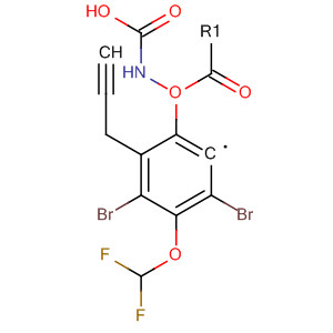 Carbamic acid, [3,5-dibromo-4-(difluoromethoxy)phenyl]-, 2-propynylester