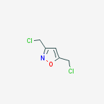 ISOXAZOLE,3,5-BIS(CHLOROMETHYL)- molecular structure