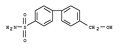 4-(4-Hydroxymethylphenyl)phenylsulfonamide molecular structure