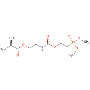 2-Propenoic acid, 2-methyl-,8-methoxy-8-oxido-4-oxo-5,9-dioxa-3-aza-8-phosphadec-1-yl ester